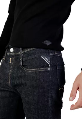 Xhinse për meshkuj Replay ANBASS M914Y .000.661 FI3, blu e errët denim [Madhësia: W32 L32]