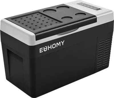Frigorifer portativ Euhomy CF004, 19L, kontroll me aplikacion, i zi