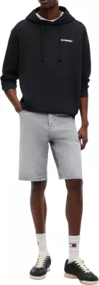 Duks me kapuç për meshkuj Tommy Hilfiger Jeans DM0DM23393, i zi [Madhësia: M]