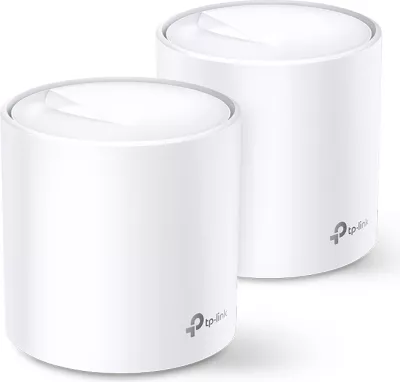 Sistem mesh Wi‑Fi, TP-Link Deco X60, e bardhë, set 2-copësh