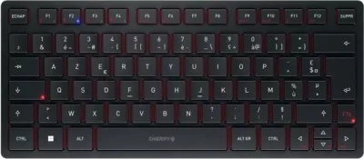 Tastierë wireless Cherry KW 9200 MINI, e zezë