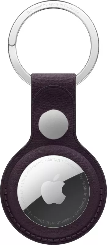 Apple AirTag FineWoven Key Ring, Blackberry