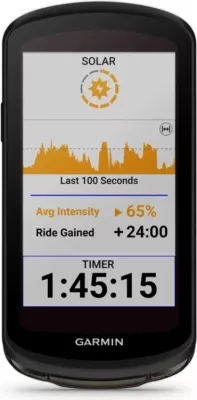 Pajisje për çiklizëm me ngarkim diellor Garmin Edge® 1040 Solar