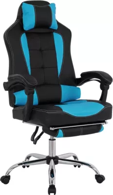 Karrige gaming për zyre  FH1055.08 Synchro, 66x67x130 cm, e kaltër/ e zezë