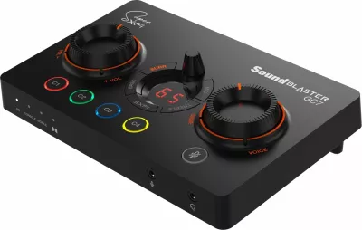 Kartë zëri ekstern Creative Sound Blaster GC7 (70SB185000000) 24-bit/192kHz USB-C 7.1 virtual, e zezë