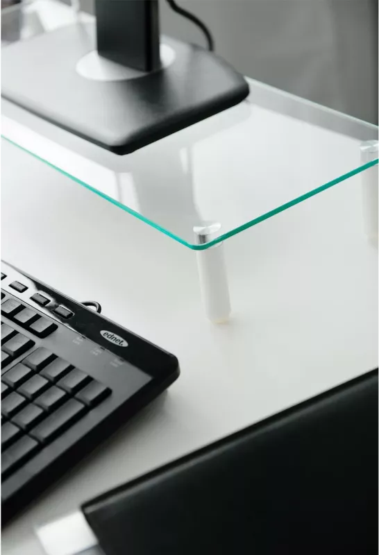 Mbajtëse monitori Digitus universal, xham i temperuar, 33-81.3cm, transparente