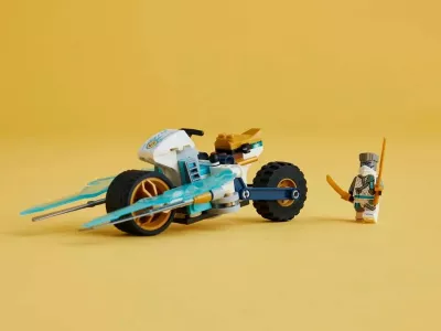 Set LEGO NINJAGO Zane's Ice Motorcycle 71816, 84 pjesë, me minifigurë