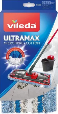 Insert për mop Vileda Ultramax Micro Cotton 141626, blu