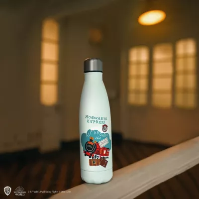 Shishe termike Cinereplicas Hogwarts Express 500 ml, inox, blu e çelët