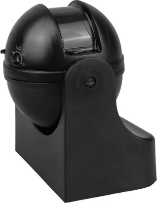 Sensor lëvizjeje PIR Maclean MCE358, IP44, rreze 12 m, ngarkesë max 300/1200 W, i zi