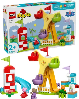 Set ndërtimi LEGO DUPLO Peppa Pig 10453, 53 pjesë, shumëngjyrësh