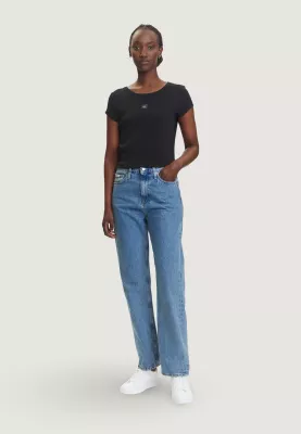Maicë për femra Calvin Klein Jeans LV047C200G, e zezë [Madhësia: M]