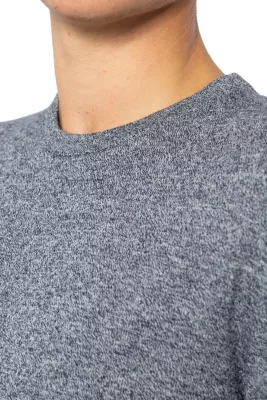 Xhemper për meshkuj Jack & Jones JJEBASIC Knit Crew Neck 12137190, i kaltër [Madhësia: L]