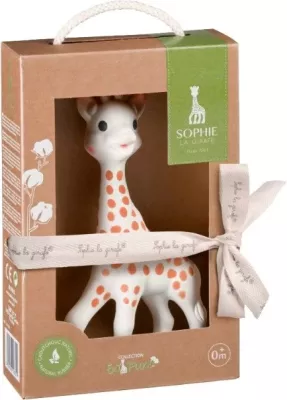 Lodër për dhëmbëzim Sophie La Girafe 616331, plastikë, bezhë