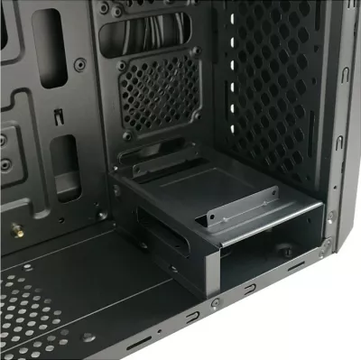 Kasë LC-Power 7040B, Midi Tower, ATX/micro ATX/Mini-ITX, e zezë
