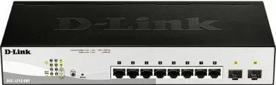 Switch D-Link DGS-1210-08P, Managed, 8 porte, Gigabit Ethernet, PoE