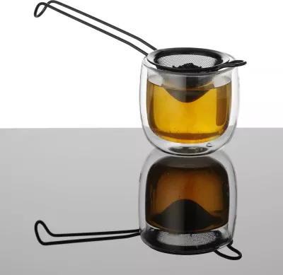 sitë konike bar, Bar Up, çelik inox PVD, Ø75x220 mm, e zezë