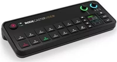 Studio podcasti RODE RODECaster Video, USB 3.1, input mikrofon, output kufje