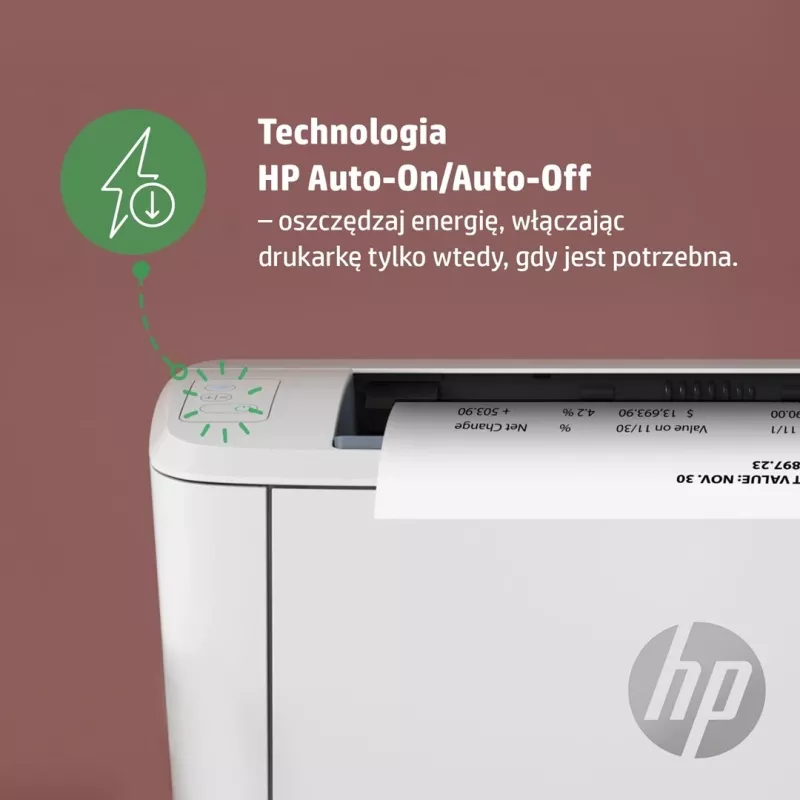 Printer Laser HP LaserJet M110w, për zyrë të vogël, në ngjyrë të bardhë