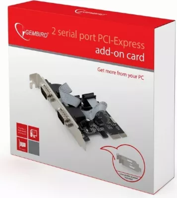 Kartë rrjeti Gembird SPC-22 interface cards, e zezë