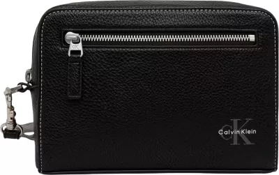 Çantë pouch për meshkuj Calvin Klein LV04D1271G, e zezë