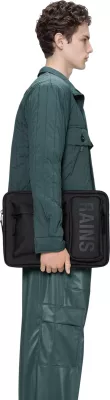Këllëf për laptop për meshkuj Rains Texe Laptop Case 15/16 W1, i zi