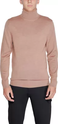 Xhemper golf për meshkuj Calvin Klein K10K110420, bezhë