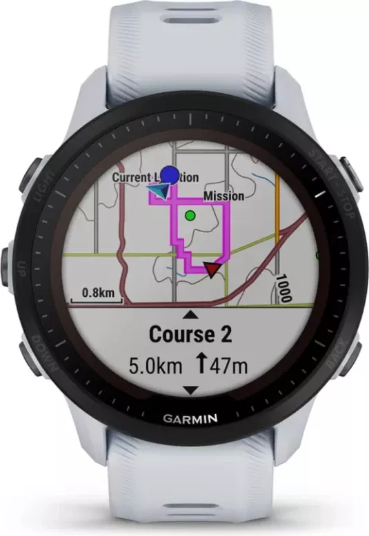Smartwatch Garmin Forerunner® 955 Solar Whitestone thumbnail 4