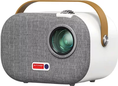 Mini projektor BlitzWolf BW-V2, 1080P Full HD, Android, i bardhë
