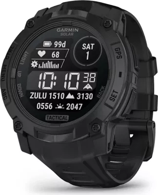 Smartwatch Garmin Instinct® 3 – Solar, Tactical Edition Black, 50 mm