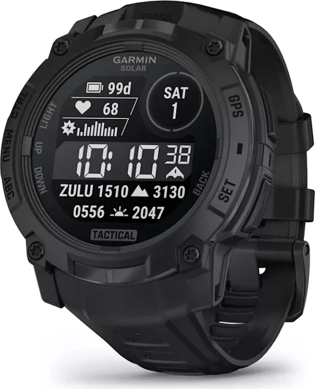 Smartwatch Garmin Instinct® 3 – Solar, Tactical Edition Black, 50 mm
