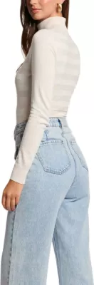 Xhemper me golf për femra Morgan De Toi 252-MENTHYO, ivory [Madhësia: M]