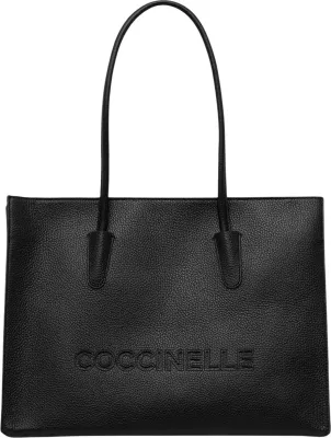 Çantë shopper Coccinelle Myrtha26 E1 UAK 11 01 01, për femra, e zezë