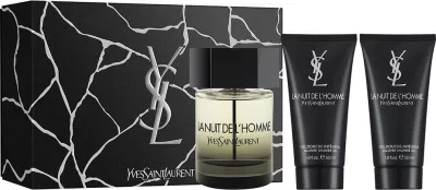 Set Eau de Toilette për meshkuj Yves Saint Laurent La Nuit De L'Homme 100ml + 2x50ml shower gel