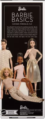 Kukull koleksionuese Mattel Barbie Basics Model 08 JJX27, kukull Barbie Signature, 6+ vjet, rozë e hapur