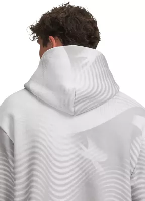 Duks me kapuç për meshkuj Under Armour UA Icon Fleece Printed HD 77-6016615, i hirtë [Madhësia: XL]
