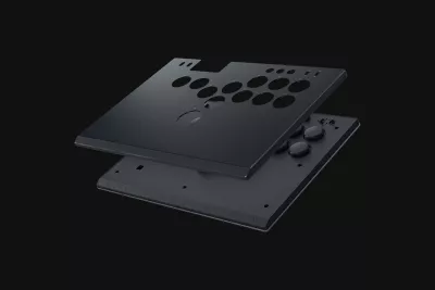 Kontroller lojërash Razer Kitsune për Playstation 5/PC, i zi, me drita RGB