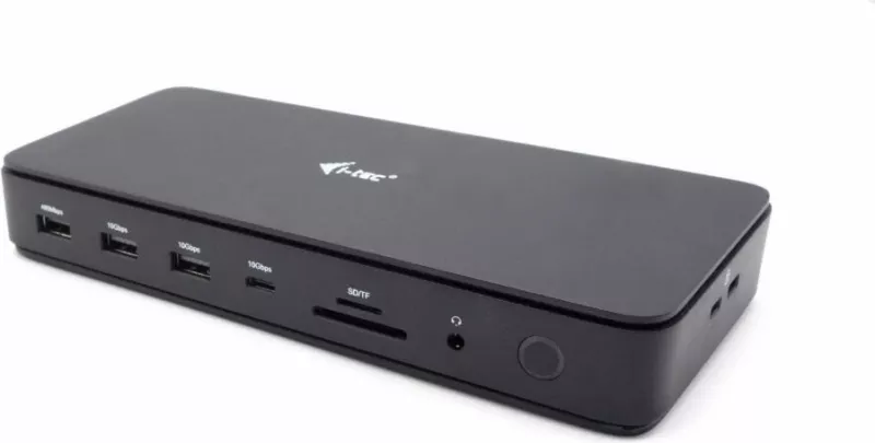 Docking station I-Tec Thunderbolt 4 Dual DisplayPort PRO, 92W, 2xDP, 2xThunderbolt 4, 3.5mm, Ethernet, i zi