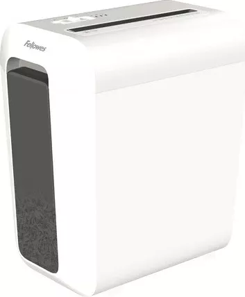 Shredder Fellowes LX65, particle-cut, 22L, i bardhë