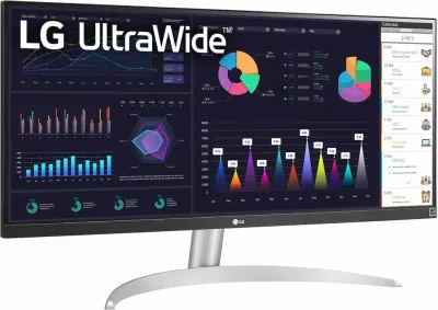 Monitor LG 29WQ600-W, 29 inç, UltraWide, Full HD, bardhë