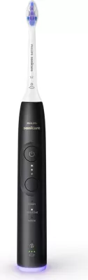 Furçë dhëmbësh elektrike sonike Philips Series 6500 HX7411/02, e zezë