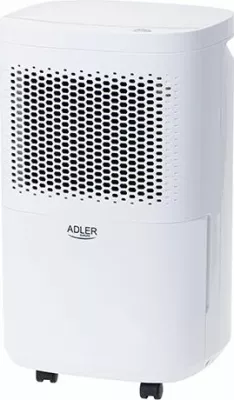 Dehumidifikues ajri ADLER AD7917 10 L/24h, rezervuar 2.2 L, kompresor, i bardhë