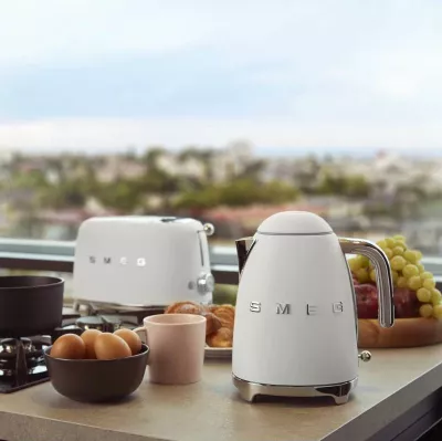 Ujëvalës, SMEG, KLF03WHMEU, e bardhë mat