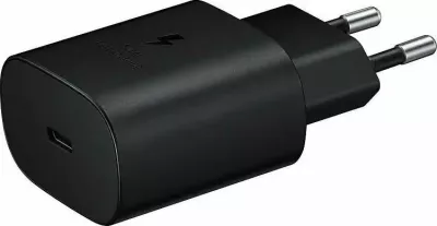 Karikues rrjeti Samsung EP-TA800EBE 25W USB-C PD 3A, i zi