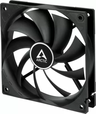Ventilator kasë Arctic F12 PWM PST ACFAN00200A 120mm 4-pin PWM, i zi, 1 copë