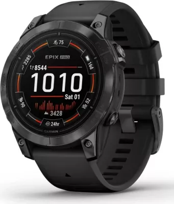Smartwatch Garmin epix Pro (Gen 2), 32 GB, AMOLED, e zezë