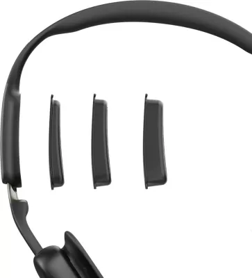Kufje SHOKZ OpenMeet Wireless Bluetooth, Bone Conduction, për videokonferenca, E zezë