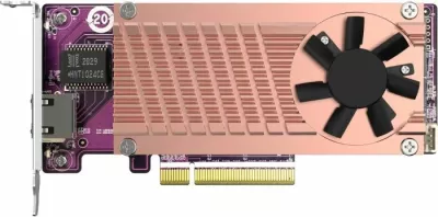 Kartë zgjerimi PCIe QNAP QM2-2P10G1TB, 2x M.2 NVMe + 10GbE RJ-45