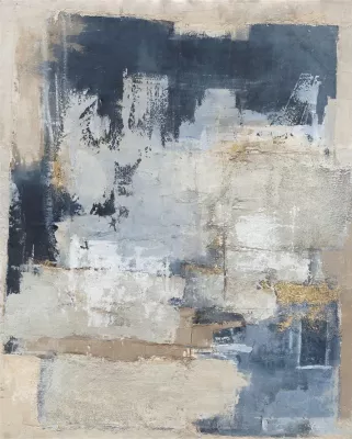 Pikturë dekorative Beautiful Chaos, shumëngjyrëshe, kanavacë, dru, 120x150x4 cm