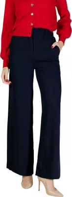 Pantallona palazzo Morgan De Toi 242-PBIRD për femra, blu navy [Madhësia: 36]